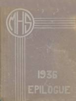 Middletown High School 1936 yearbook cover photo