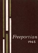 Freeport Area High School 1965 yearbook cover photo