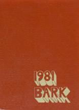 Burbank High School 1981 yearbook cover photo