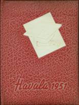 Haleyville High School 1951 yearbook cover photo