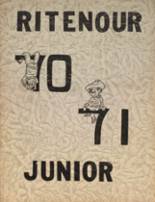 Ritenour Junior High School 1971 yearbook cover photo