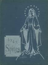 Catholic Central High School 1945 yearbook cover photo