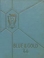 Redford Union High School 1966 yearbook cover photo