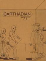 Carthage High School 1977 yearbook cover photo