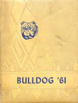 Crockett High School 1961 yearbook cover photo