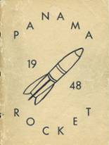 Panama High School 1948 yearbook cover photo
