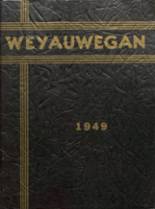 Weyauwega High School 1949 yearbook cover photo