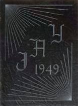 Juneau High School 1949 yearbook cover photo