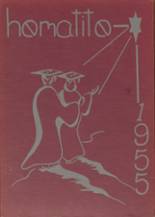 Ishpeming High School 1955 yearbook cover photo