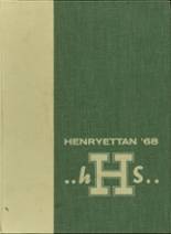 Henryetta High School 1968 yearbook cover photo