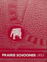 1955 Ainsworth High School Yearbook from Ainsworth, Nebraska cover image