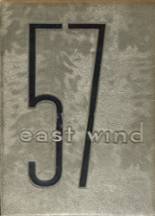 East Mecklenburg High School 1957 yearbook cover photo