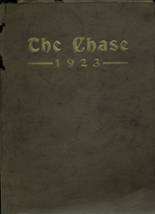 Chase County High School 1923 yearbook cover photo