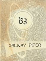 1963 Galway Central High School Yearbook from Galway, New York cover image