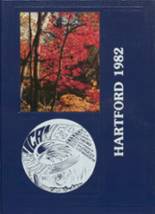 Hartford High School 1982 yearbook cover photo
