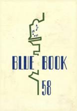 1958 Bay High School Yearbook from Bay village, Ohio cover image