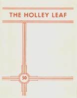 Holley High School 1950 yearbook cover photo