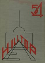 Elgin Academy 1954 yearbook cover photo