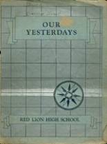 Red Lion Area High School 1932 yearbook cover photo