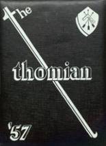 St. Thomas High School 1957 yearbook cover photo