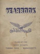Turners Falls High School 1942 yearbook cover photo