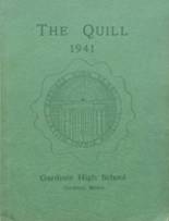 Gardiner High School 1941 yearbook cover photo