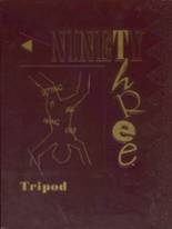 1993 Thornton Academy Yearbook from Saco, Maine cover image