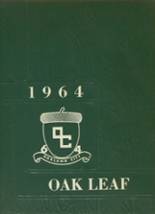 Oakland City High School 1964 yearbook cover photo