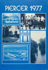 Pierce High School 1977 yearbook cover photo