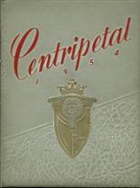 1954 Central Catholic High School Yearbook from Toledo, Ohio cover image