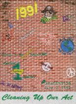 1991 Richmond High School Yearbook from Rockingham, North Carolina cover image