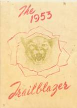 Illinois Valley High School 1953 yearbook cover photo