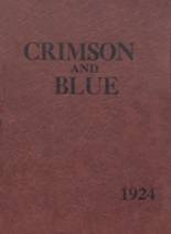 1924 La Cygne Rural High School Yearbook from La cygne, Kansas cover image