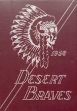 Stewart Indian School 1956 yearbook cover photo