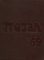 Troy High School 1969 yearbook cover photo