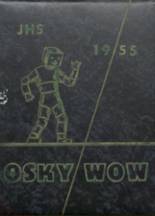 Jackson High School 1955 yearbook cover photo