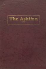 Ashley High School 1930 yearbook cover photo