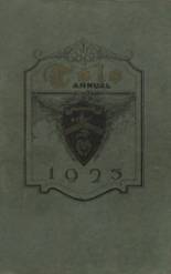 Franklin High School 1923 yearbook cover photo