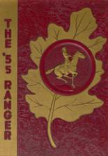 Rainelle High School 1955 yearbook cover photo