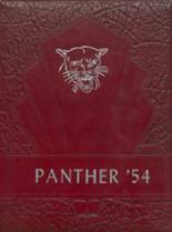 Collinsville High School 1954 yearbook cover photo