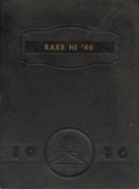Rake High School 1946 yearbook cover photo
