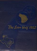 Dalhart High School 1952 yearbook cover photo