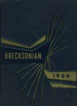 1966 Breckenridge High School Yearbook from Breckenridge, Michigan cover image