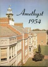 1954 Deering High School Yearbook from Portland, Maine cover image