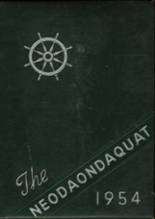 Irondequoit High School 1954 yearbook cover photo