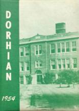Dorchester High School 1954 yearbook cover photo