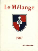 Metaire Park Country Day 1987 yearbook cover photo