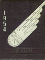 St. Thomas High School 1954 yearbook cover photo