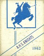 Auburntown High School 1962 yearbook cover photo