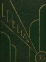 1935 Libbey High School Yearbook from Toledo, Ohio cover image